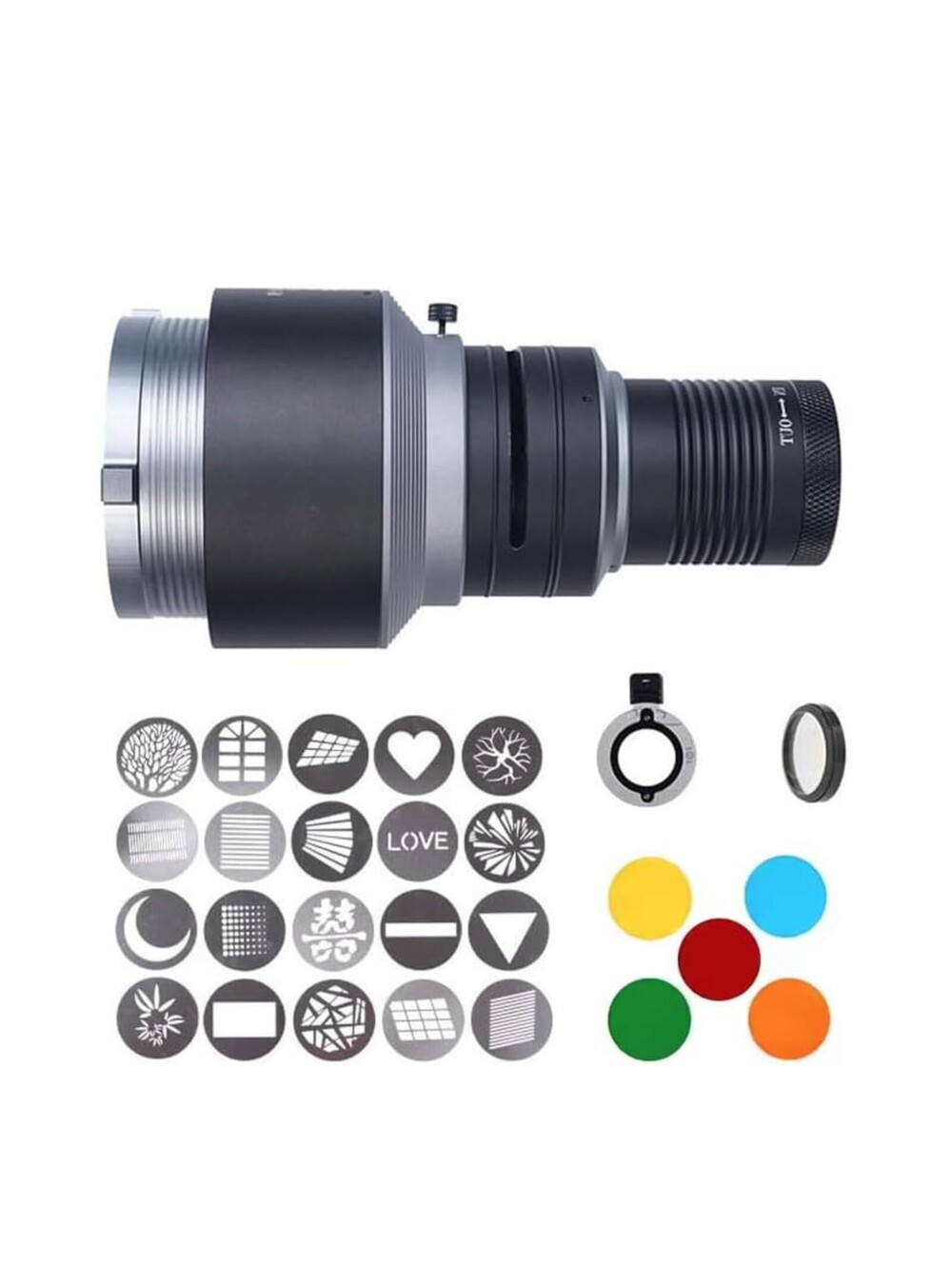 Bowens Mount Spotlight Conical Optical Snoot Photography Studio Light Projector